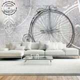  Tapeta - Vintage bicycles - black and white 150x105 Cijene