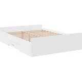  Okvir kreveta s ladicama bez madraca bijeli 135x190 cm | Eponuda.com