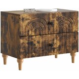 Noćni ormar Dimljeni hrast 62 x 34,5 x 48 cm Konstruirano drvo | shoptok.hr