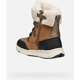 Geox Light Brown Girls' Ankle Boots Flexyper AB - Girls | Shoptok.si
