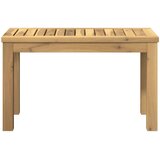  Stolić za kavu Bijela 60,5 x 30 x 36 cm Čvrsto drvo akacije | shoptok.hr