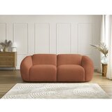 Bobochic Paris Oranžna sedežna garnitura iz tkanine bouclé 230 cm Tina – | Shoptok.si