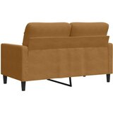  Dvosjed smeđi 120 cm baršunasti | shoptok.hr
