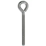 Vijak z očescem (Premer: 6 mm, Dolžina: 20 mm, Nerjavno jeklo, A2, M 6)