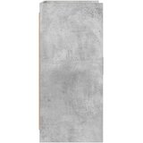  Kreveta Betonska siva 72 x 36 x 80 cm Konstruirano drvo | Shoptok.si