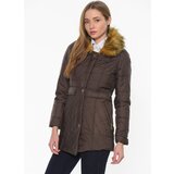 Dewberry Z6430 LADIES' COAT-COFFEE | shoptok.hr