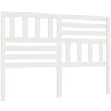 Maison Chic posteljno vzglavje - vzglavna omarica - nočna omarica belo 156x4x100 cm trdna borovina, (21705929) Cene