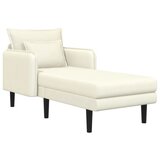  Preveliki šezlong Krem Baršunasta tkanina - Krem 71 cm | shoptok.hr
