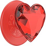 Popsockets Premium PopGrip MagSafe držalo, stojalo in selfi, kristalni učinek, Rdeča, (5000277142) Cene
