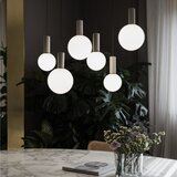 Ideal Lux led luster na sajli odeon LED/39W/230V cri 90 prečnik 57 cm bež/bela | Eponuda.com
