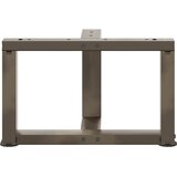  Noge za klub stolić T-oblika 2 kom Crne 40x25x(30-31) cm Čelik | shoptok.hr