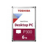 Toshiba 6TB 3.5 SATA III 128MB 5.400rpm HDWD260UZSVA P300 series hard disk  cene
