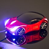  USB optična miška v obliki avtomobila - rdeča u