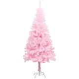  Umjetno božićno drvce sa stalkom ružičasto 120 cm PVC | shoptok.hr