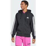 Adidas Športna jopa na zadrgo 'Essentials' črna / bela | Shoptok.si