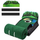 Lean_Toys Vadbena podloga za golf iz filca, 3 luknje, 275 cm | Shoptok.si