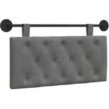  Držeće uzglavlje Zidne Tamno siva 90 x 55 x 7 cm Baršun - Tamno siva 80 cm bez LED | shoptok.hr
