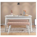 Hanah home trpezarijski sto i klupa 3 komada Santiago 0900 869VEL8850 | ePonuda.com