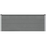  Povišena gredica - Vrtna gredica 2 kom. Crna 200 x 30 x 72 cm - 200 x 30 x 72 cm Siva | shoptok.hr