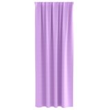 vidaXL Zavjese sa zavjesama 2 pcs Ljubičasta 245 x 140 cm Poliester | shoptok.hr