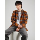 Volcom Srajca 'CADEN PLAID' mornarska / konjak / črna | Shoptok.si