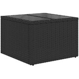  Sjedeća garnitura za vrt 8 kom. Crna poliratan | shoptok.hr