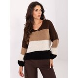 RUE PARIS Sweater-MI-SW-0409.85-brown | Shoptok.si
