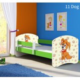  Dječji krevet ACMA s motivom, bočna zelena 160x80 cm 11 Dog | shoptok.hr