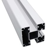  Stupovi za ogradu 3 kom aluminijski 185 cm | shoptok.hr