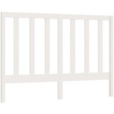  Uzglavlje za krevet bijelo 126 x 4 x 100 cm od masivne borovine | shoptok.hr