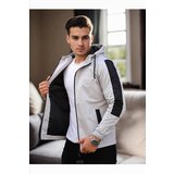 Dewberry 84690 Seasonal Mens Jacket-BEIGE-BLACK | shoptok.hr