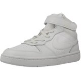 Nike Modne superge COURT BOROUGH MID 2 (PS) Bela | Shoptok.si