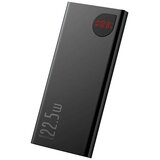 Baseus Powerbank Adaman Metal, 10000 mAh, 22,5 W (črna) | Shoptok.si