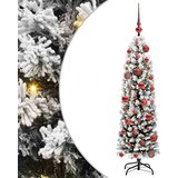vidaXL Umjetno božićno drvce Zelena 120 cm PVC i Čelik i Plastika | shoptok.hr