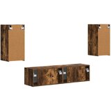  Komplet TV omaric 4 pcs Dimljeni oreh Konstruiran les, (5000132257) | Shoptok.si