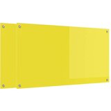  Kuhinjski zaštita 2 pcs Žuta 110 x 60 cm | shoptok.hr