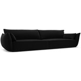 Mazzini Sofas Crna baršunasta sofa 248 cm Vanda – | shoptok.hr