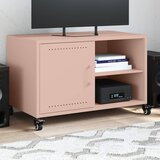 Furnova TV omarica roza 68x39x43,5 cm jeklo, (21924168) Cene