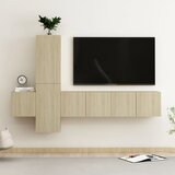  5-dijelni set TV ormarića boja hrasta sonome od iverice | shoptok.hr
