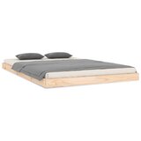 The Living Store Posteljni okvir 120x200 cm trdna borovina - Posteljni Okvir, (21524948) | Shoptok.si