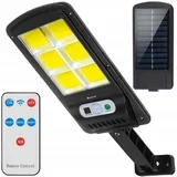 Solarna 120 LED COB cestna svetilka s PIR sezorjem gibanja + daljinec, (20405686)