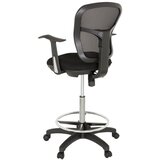 MID.YOU Vrtljivi Stol Top Work 108, Črna | Shoptok.si