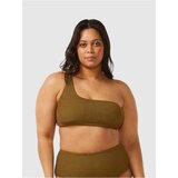 Rip Curl Sunshine One Shoulder Top Bikini Top dark olive | shoptok.hr