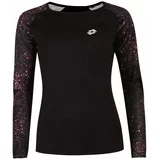 Lotto RUN FIT W II TEE LS 1 Ženska majica za trčanje, crna, veličina