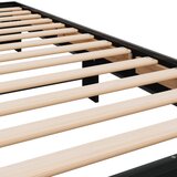  Okvir za krevet crni 75 x 190 cm od konstruiranog drva | shoptok.hr