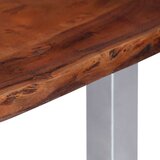  Stolić za kavu sa živim rubovima 115x60x40 cm od drva bagrema | shoptok.hr