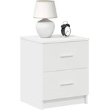  Noćni ormarići 2 kom s 2 ladice bijeli 40x36x50 cm | shoptok.hr