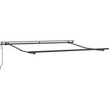  Povlačivi tende Svijetlo siva i bijela. 450 × 350 cm | shoptok.hr