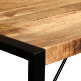  Blagovaonski Stol Masivno Grubo Obrađeno Drvo Manga 120 cm | Eponuda.com