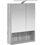  Kupaonski ormar s ogledalom Zidne Siva Sonoma 50 x 14 5 x 70 cm | shoptok.hr